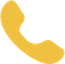 Yellow Phone Icon